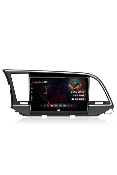 HUB64 Navigatie Hyundai Elantra (2015-2018), 2GB RAM, Android 13, GPS, Wi-FI, Carplay, Android Auto