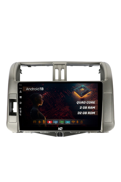 HUB64 Navigatie Toyota Land Cruiser/Prado (2009-2013), 2GB RAM, Android 13, G...