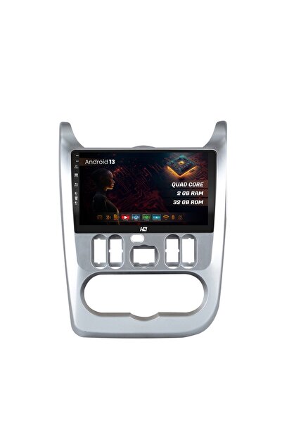 HUB64 Navigatie Dacia Logan/Duster/Sandero (2009-2013), 2GB RAM, Android 13, GPS, Wi-FI, Carplay