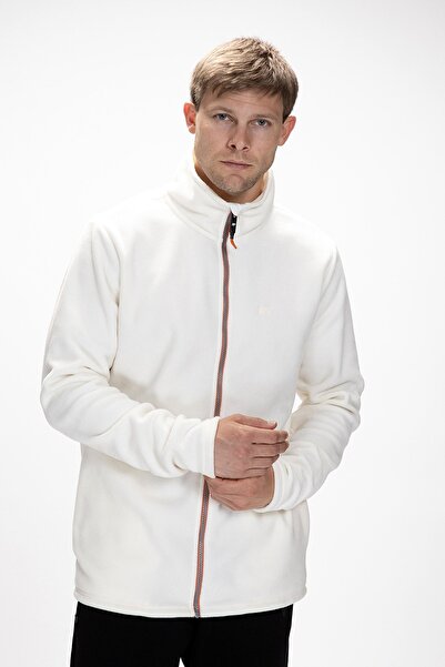 Bad Bear Sky Marshmallow Zippered Men's Fleece