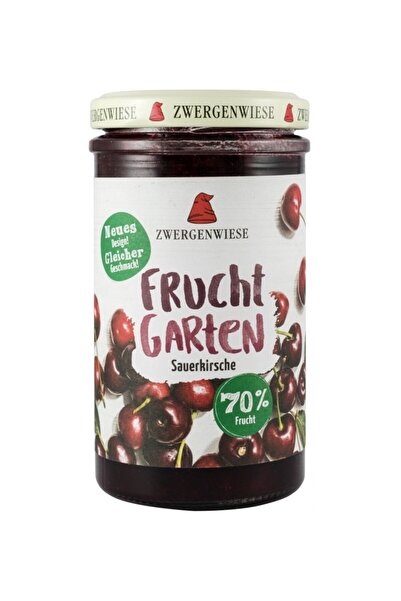 Zwergenwiese Dulceață de cireșe îndulcită cu sirop de agave, 225 g