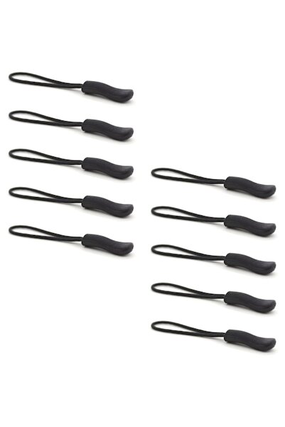 General Store Set 10 x Glisoare pentru Fermoar SA&SO General Store®, Negru