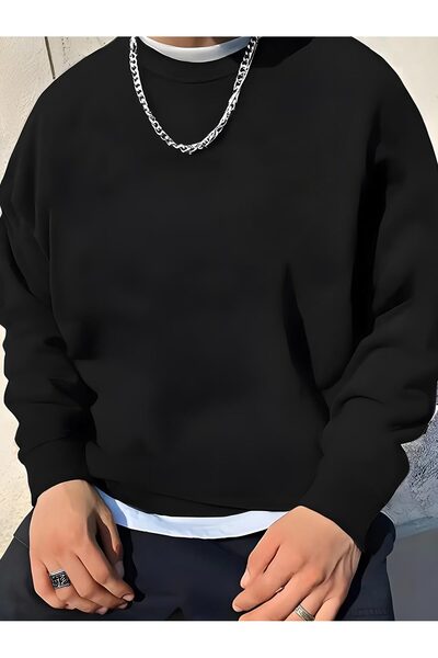 Leader leather Φούτερ Unisex με ζιβάγκο – Ύφασμα από βαμβάκι και πολυεστέρα μ...