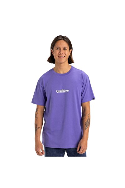 Quiksilver Fineline Men's Purple T-Shirt Men's T-Shirt Eqyzt08062