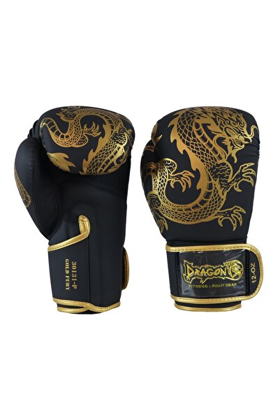 Dragondo 30131-P Gold Fury Boks Eldiveni Muay Thai Kick Boks Eldiveni