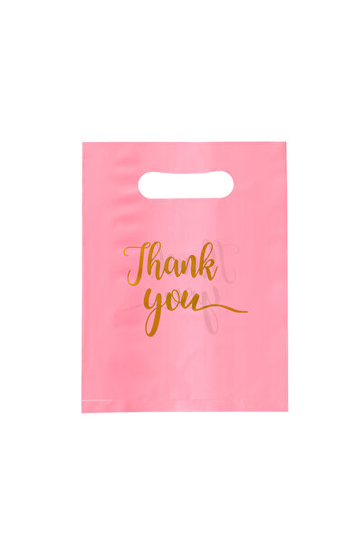 Choice أكياس تسوق بلاستيكية قابلة للطي، مقاس 25×35 سم، وردية اللون، 50 قطعة، ...