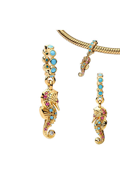 Choice AMC013445 جديد أصلي 925 فضة استرلينية خرز محيط نجم البحر حوت فرس البحر صدفة للرقبة