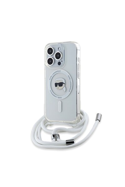 Karl Lagerfeld Carcasă pentru iPhone 15 Pro, Karl Lagerfeld, IML Crossbody Ma...