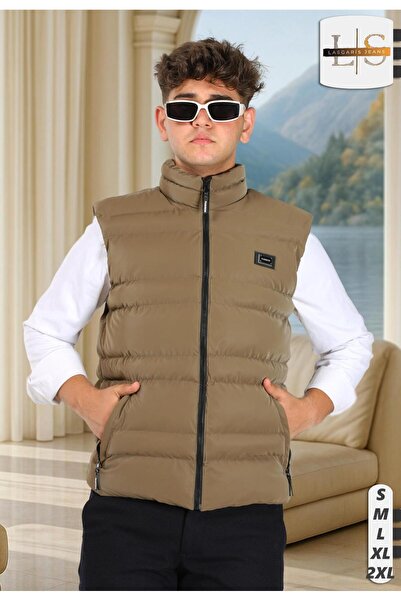 LASGARİS JEANS سترة منتفخة للرجال