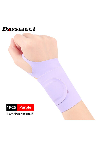 Choice Purple 1Pcs Slim Air Wrist Support Strap Adjustable Wrist Wrap for Men Women Wrist Pain Relief, Work