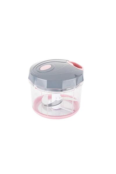 Tantitoni AÇIK PEMBE GRİ BÜYÜK PRATİK DOĞRAYICI VE ÇIRPICI 1000 ML