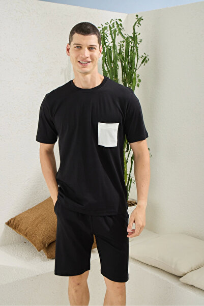 emosavm Kocabey 2008 Men's O Neck Shorts Suit