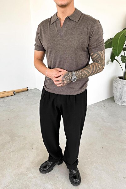 HAFKAGİYİM Μπλουζάκι με λαιμόκοψη πόλο, ελαφριά καλοκαιρινά πλεκτά από την Toprak