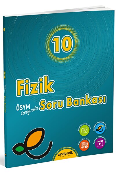 Endemik Yayınları Endemik 2026 10. Sınıf Fizik Soru Bankası Güncel Müfredat