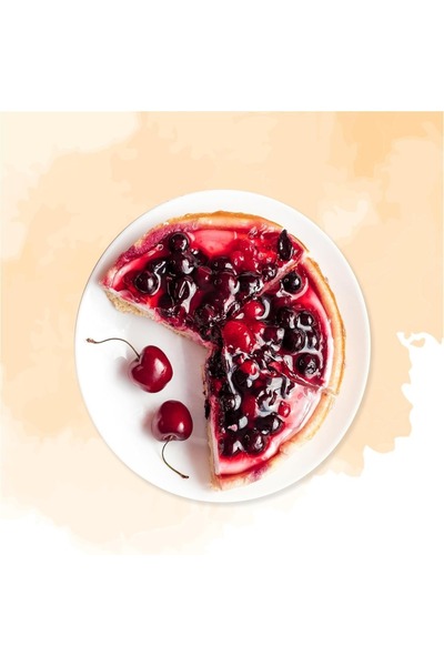 american garden Cherry Topping & Filling 595 gSweet and Tangy Fruit Sauce for Desserts and Baking