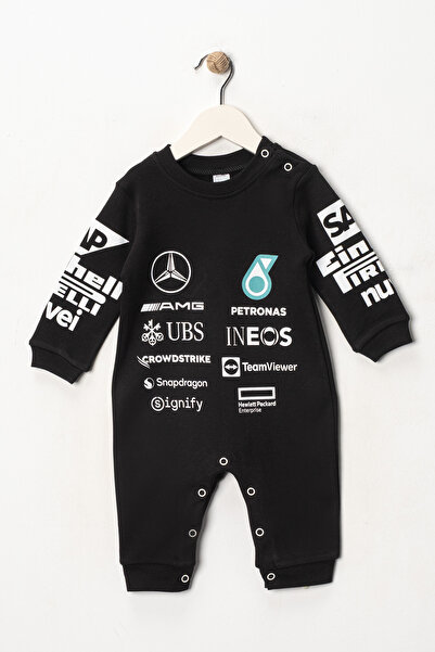 ILY Kids Formula 1 Printed Star Baby Romper