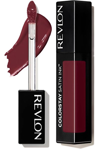 Revlon Colorstay Satin Ink Lipstick Long Life Up To 16 Hours With Moisturizing Formula With Black Cu