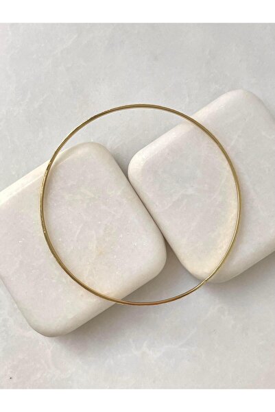 Seda Bijuteri Özel Seri Lazer Kesim Ajda Bilezik Bebe Boy Gold