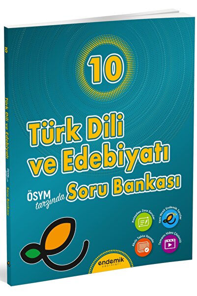 Endemik Yayınları 10. Sınıf Türk Dili ve Edebiyatı Soru Bankası