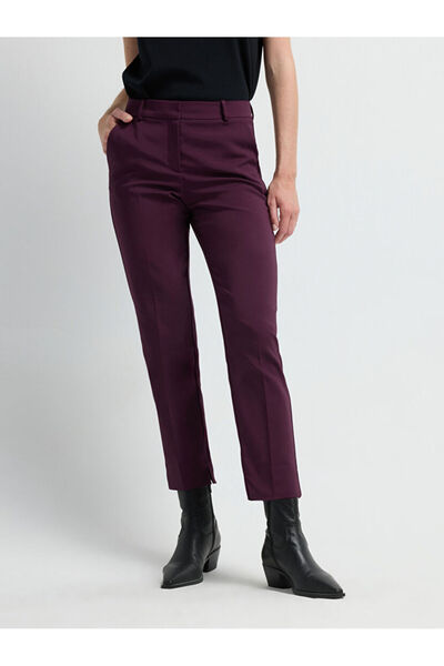 adL Paçası Yırtmaçlı Yandan Cepli Pantolon