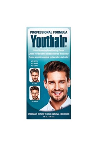 Youthair Crema Repigmentare Par Alb, Youthair, Rezultate in 3 Saptamani, Formula Fara Plumb, 106ml