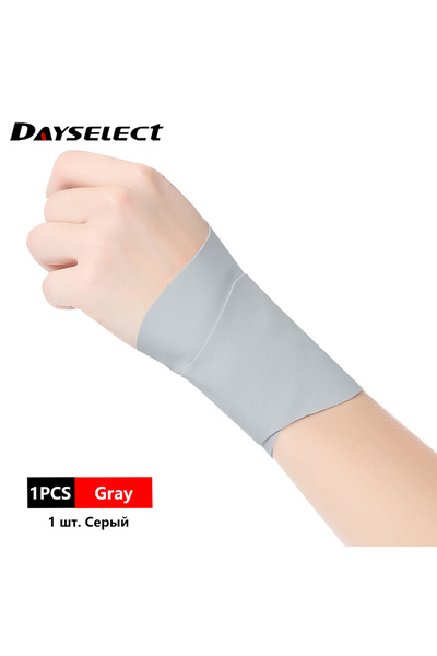 Choice Gray 1Pcs Slim Air Wrist Support Strap Adjustable Wrist Wrap for Men Women Wrist Pain Relief, Workou