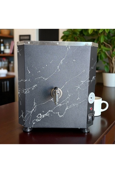 Copper Atelier Electric Kırçıllı Tea Boiler 1st Class 2 Teapot 25 LT Capacity