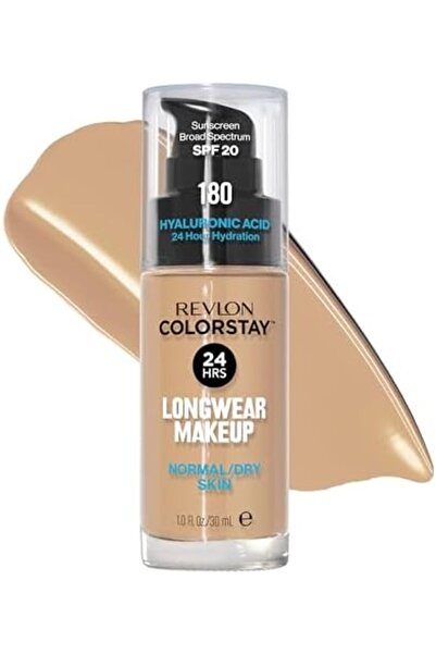 Revlon Colorstay Makeup Foundation For Normal/Dry Skin 30 ml, 180 Sand Beige