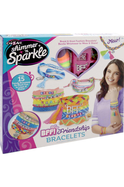 CrazArt Shimmer 'n Sparkle BFF! Friendship Bracelets