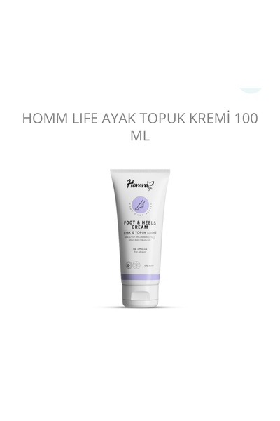 hommbitkisel Topuk bakım kremi