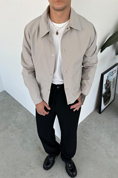 HAFKAGİYİM Кам'яний базовий піджак з кнопками Relaxed