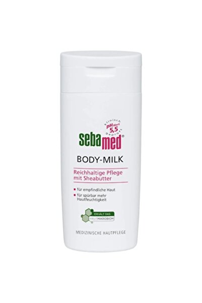 Sebamed Body-Milk, Intense Hydration for Dry Skin, with Panthenol and Shea Butter, 200ml