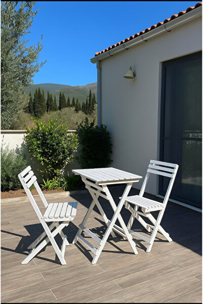 ZRN Dizayn Kayın ağacı balkon ve bahçe masası