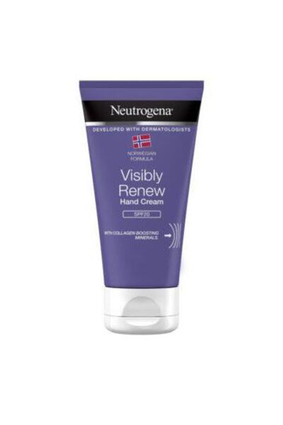Neutrogena Visibly Renew Hand Cream, 75 ml - Teeth Whitening Foam Gift