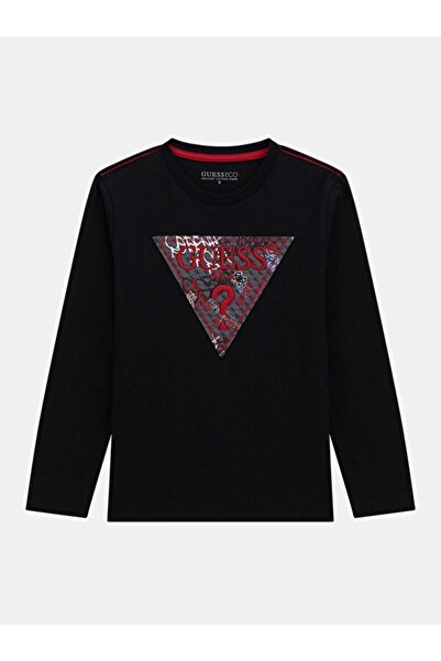 Guess Μπλουζάκι Jersey για αγόρια με κανονική εφαρμογή