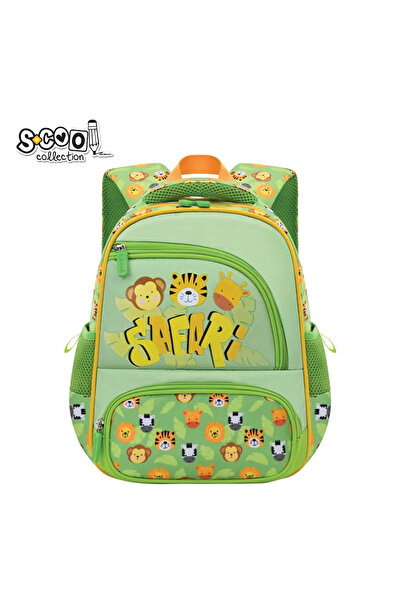 D-Toys Ghiozdan grădiniță SAFARI, 30x25x14 cm