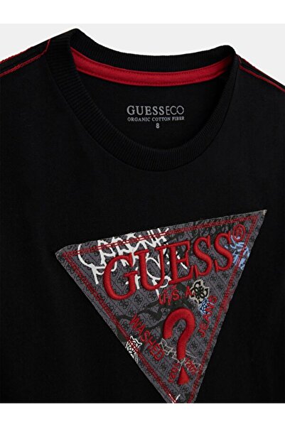 Guess Μπλουζάκι Jersey για αγόρια με κανονική εφαρμογή