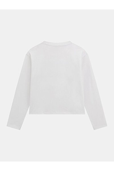 Guess Μπλουζάκι Jersey για κορίτσια με κανονική εφαρμογή