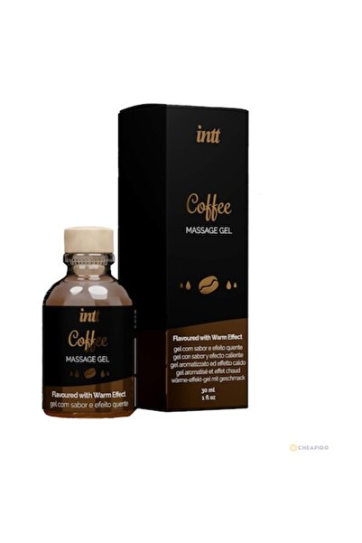 İntt Gel aromat, Intt, cu efect de incalzire, aroma de cafea, 30 ml