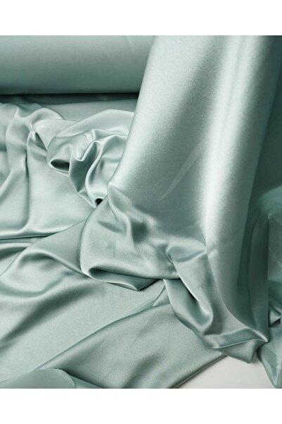 Kumaş Parça Lățimea satinului în culoarea verde mentă: 145