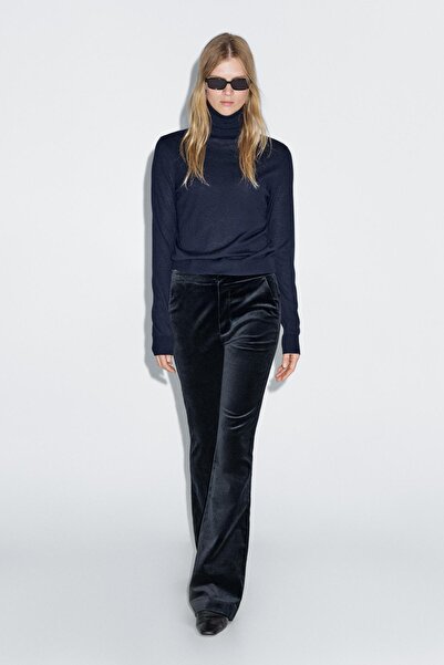 Massimo Dutti Skinny fit kadife pantolon