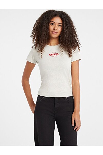 Guess Jeans Kadın Slim Fit T-Shirt