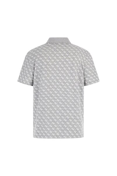 Guess Jacquard Men's Regular Fit Polo T-Shirt
