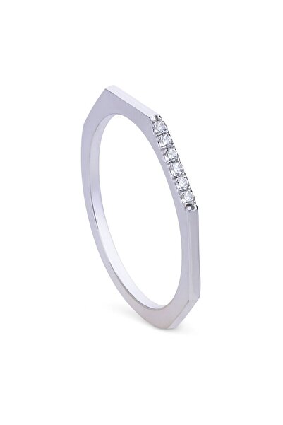 Diamonfire Γυναικείο δαχτυλίδι από ασήμι 925 με λευκά ζιρκόνια και διακοσμητι...