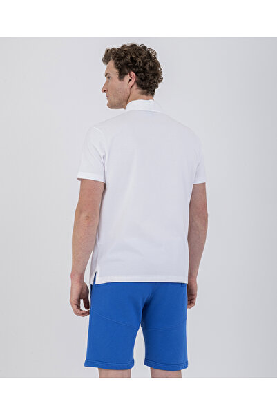 PAUL&SHARK MEN'S KNITTED POLOSHIRT C.WCOTTON