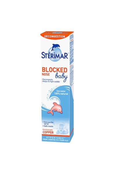 Laboratoires Fumouze Spray Nazal Sterimar Hypertonic Bebe, 100ml