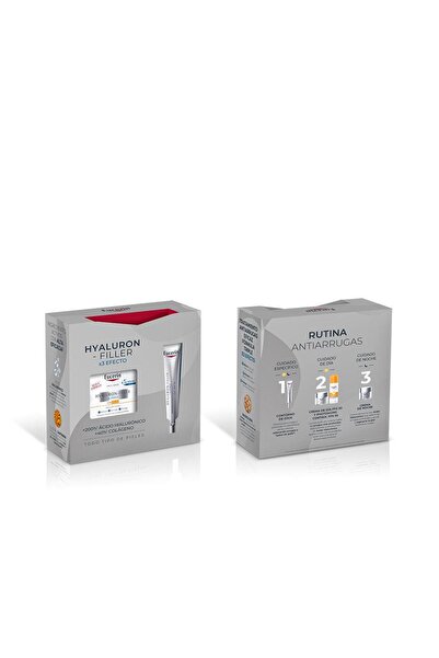 Eucerin Set complet anti-rid pentru ingrijirea tenului, HYALURON FILLER DÍA SPF30, 2 buc