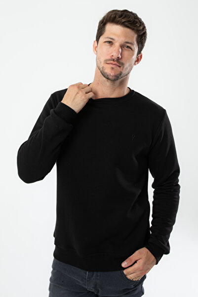 YXC Trend Maker Ανδρικό φούτερ με στρογγυλή λαιμόκοψη από οργανικό ύφασμα με κανονική εφαρμογή