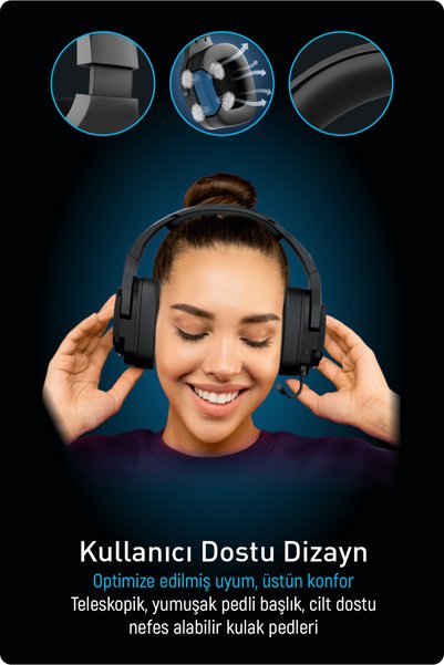 Fashcolle G926 Pro Wireless Oyuncu Kulaklığı