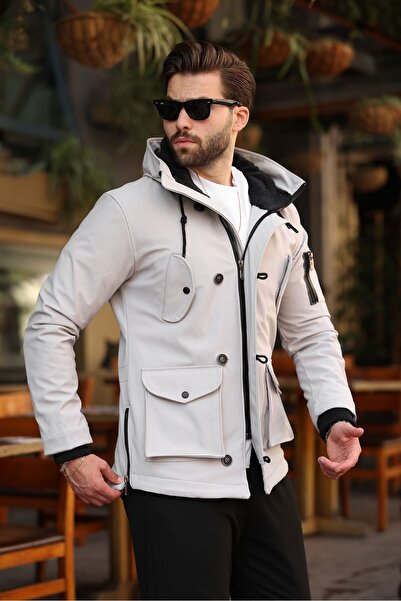 Cousens Waterproof and Windproof Softshell Men's Winter Coat with Fur Inside